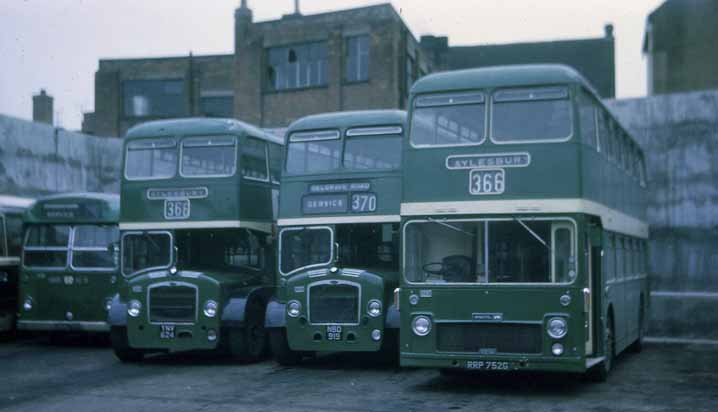 United Counties Bristol ECW FLF6B 624, LD6B 919 & VRTSL6G 752